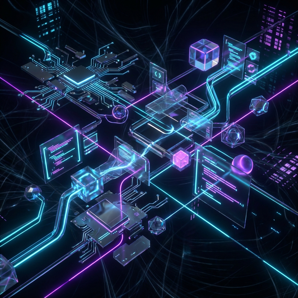 AlgoPraxis Team Working on Technology